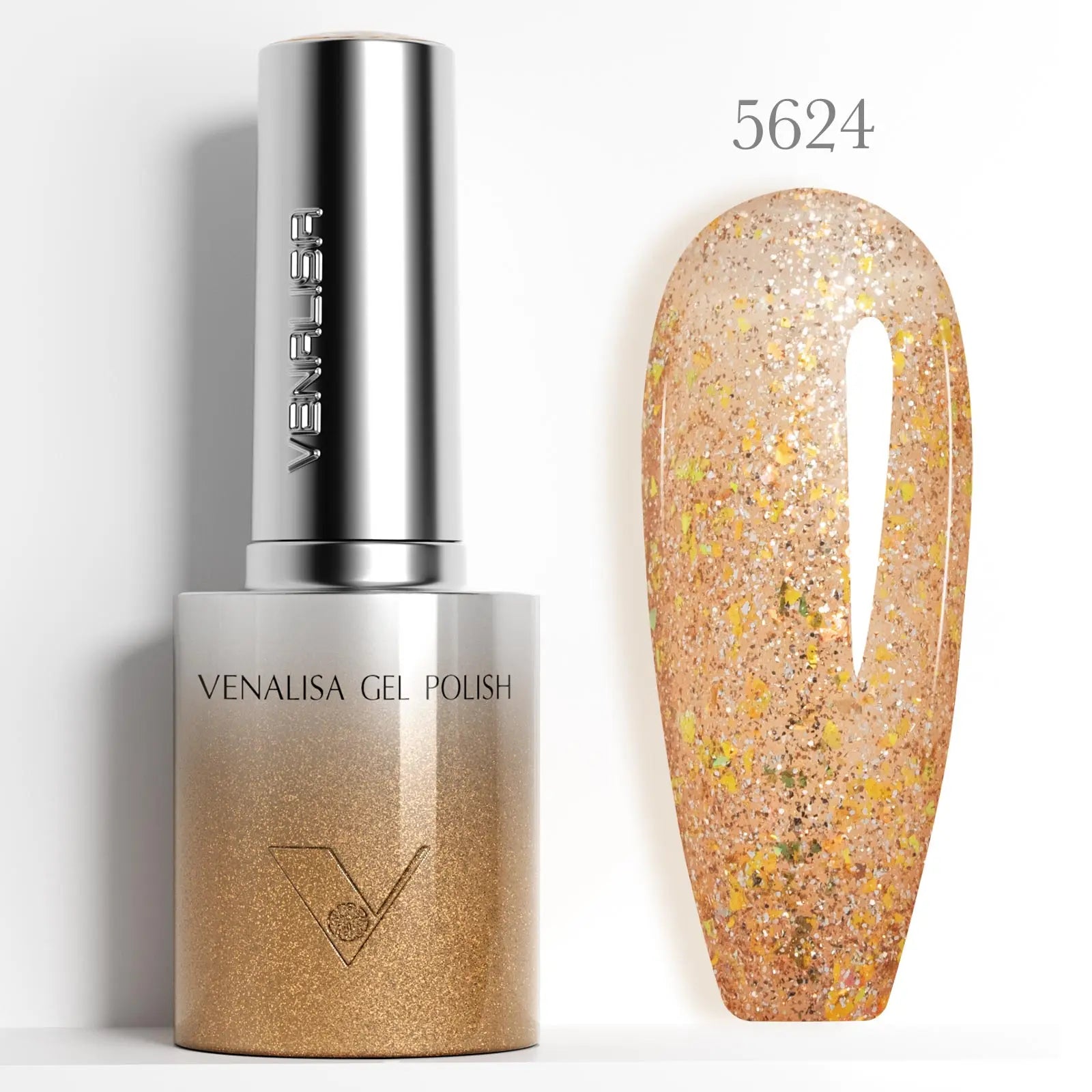 Venalisa 10ml Hema & TPO Free Ultra Cat Eye Effect Nail Gel Polish Soak Off UV LED Long Wear Sparkle Bling Gel Varnish