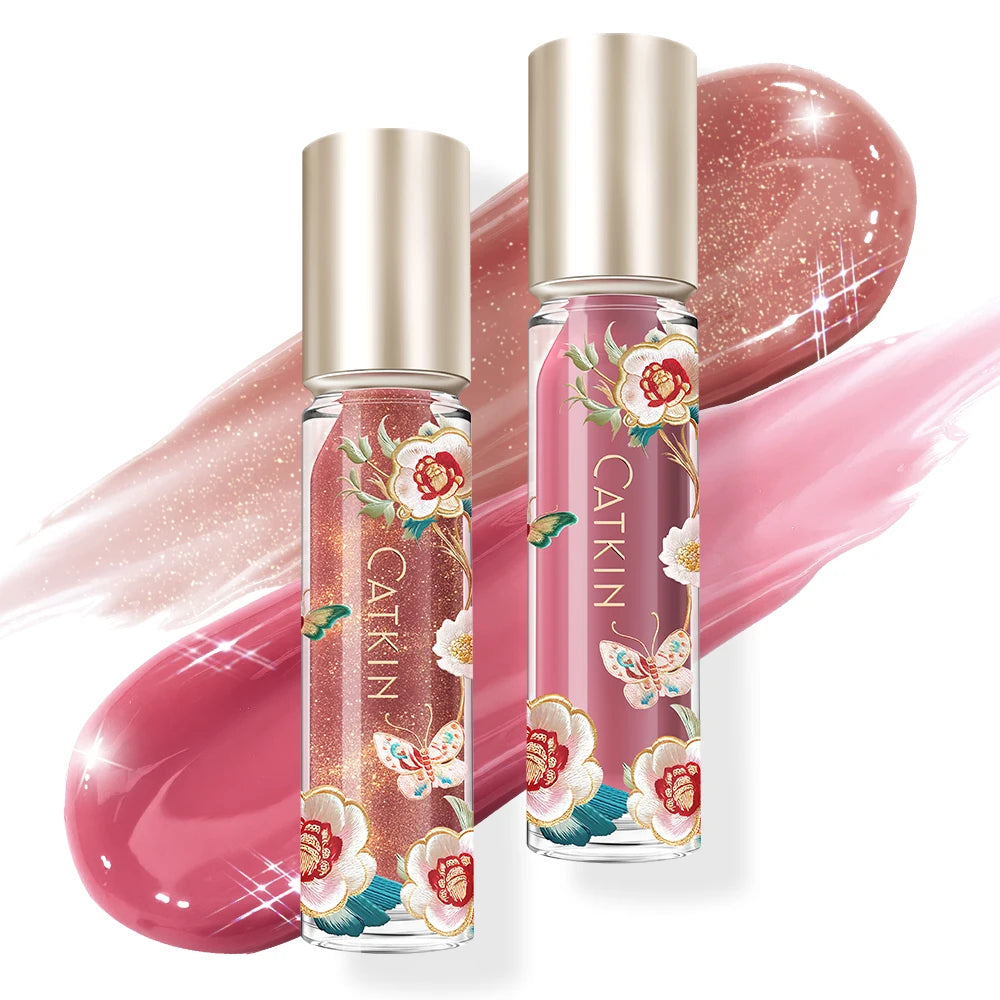CATKIN Lip Essence Lipstick Lip Glaze Mirror Water Gloss Lip Gloss Moisturizing Glass Dudu Lip Lotion Lip Gloss 3.5g