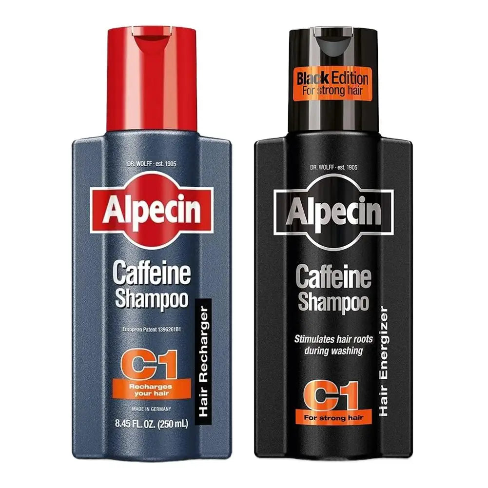 Germany Alpecin C1 Caffeine Shampoo Anti Hair Loss Oil Control Dandruff Removal Deeply Cleanses Hair Follicles Repair Hair