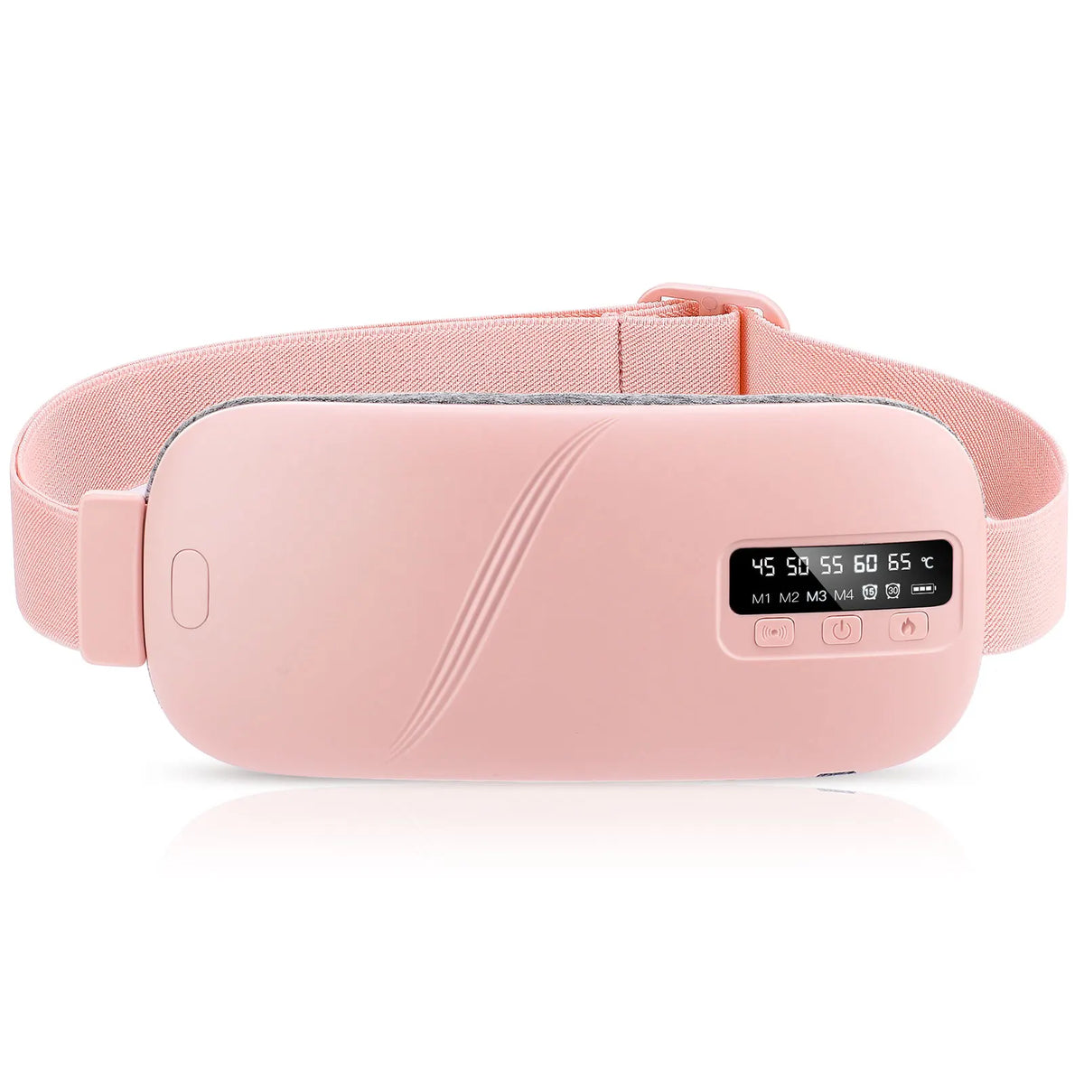 Women Period Heating Belt 4 Modes Menstrual Relief Heating Pad Vibration Massage Belt Reduce Dysmenorrhea Abdominal Warmer Belt