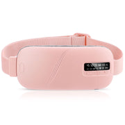 Women Period Heating Belt 4 Modes Menstrual Relief Heating Pad Vibration Massage Belt Reduce Dysmenorrhea Abdominal Warmer Belt