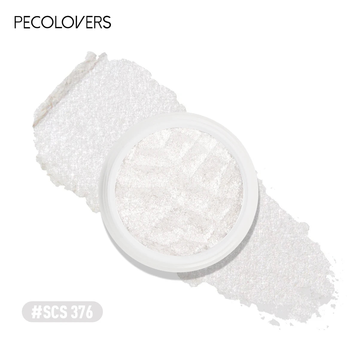 Single Color Easy To Apply High-gloss Eyeshadow Mashed Potato Mashed Mirror Pearlescent Glitter Eyeshadow Palette
