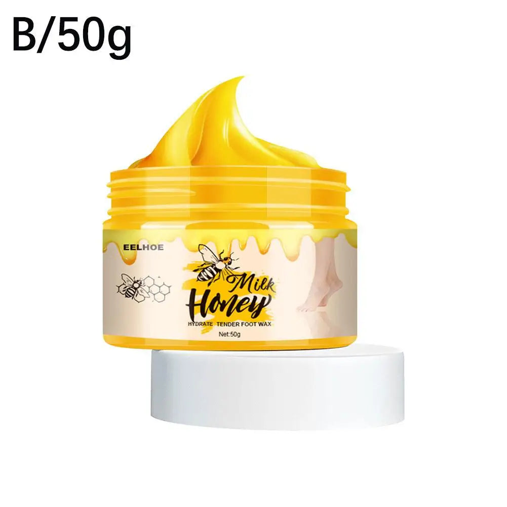 Anti Drying Foot Wax Repair Cracked Dead Skin Removal Exfoliating Hydrating Improve Rough Remove Callus Peelings Feet Care Mask
