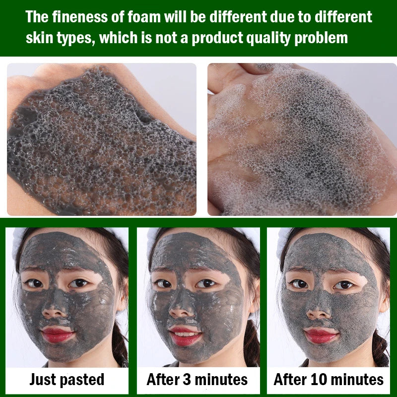 BIOAQUA Collagen Moisturizing Face Mask Deep Cleaning Blackhead Removal Oil Control Anti Wrinkle Facial Mask Mud Skin Care