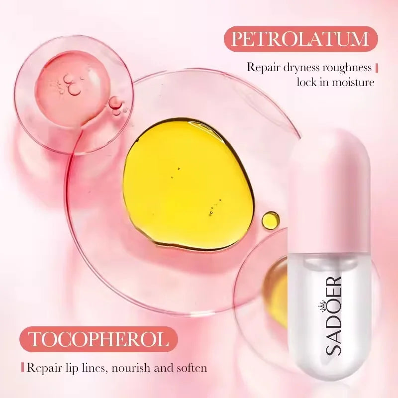 Lip Plumping Essential Oil Instant Sexy Lip Care Nourishing Moisturizing Faded Lines Ultimate Plumping Lip Gloss Serum Cosmetics