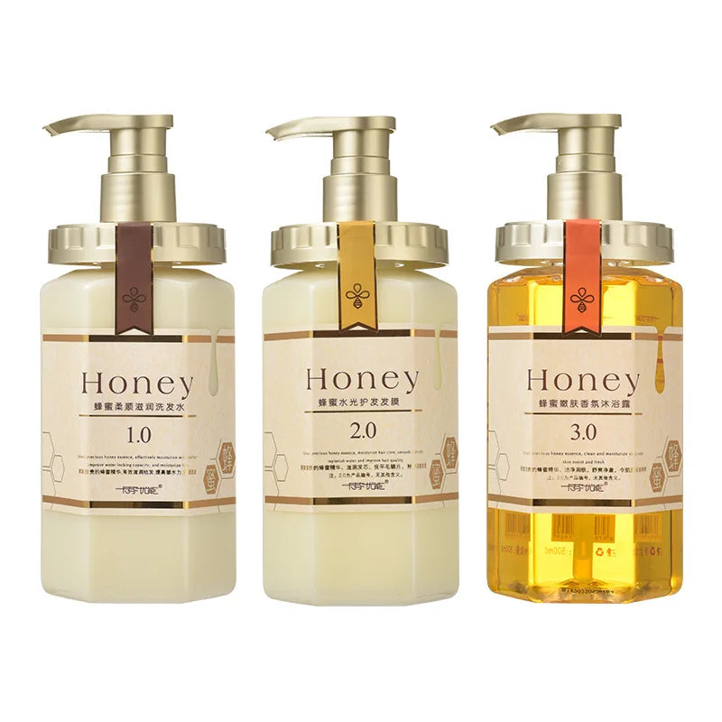 Nourish Shampoo Conditioner  The Hair Honey Shampoo Clean The Scalp Hair Shampoo and Conditioner