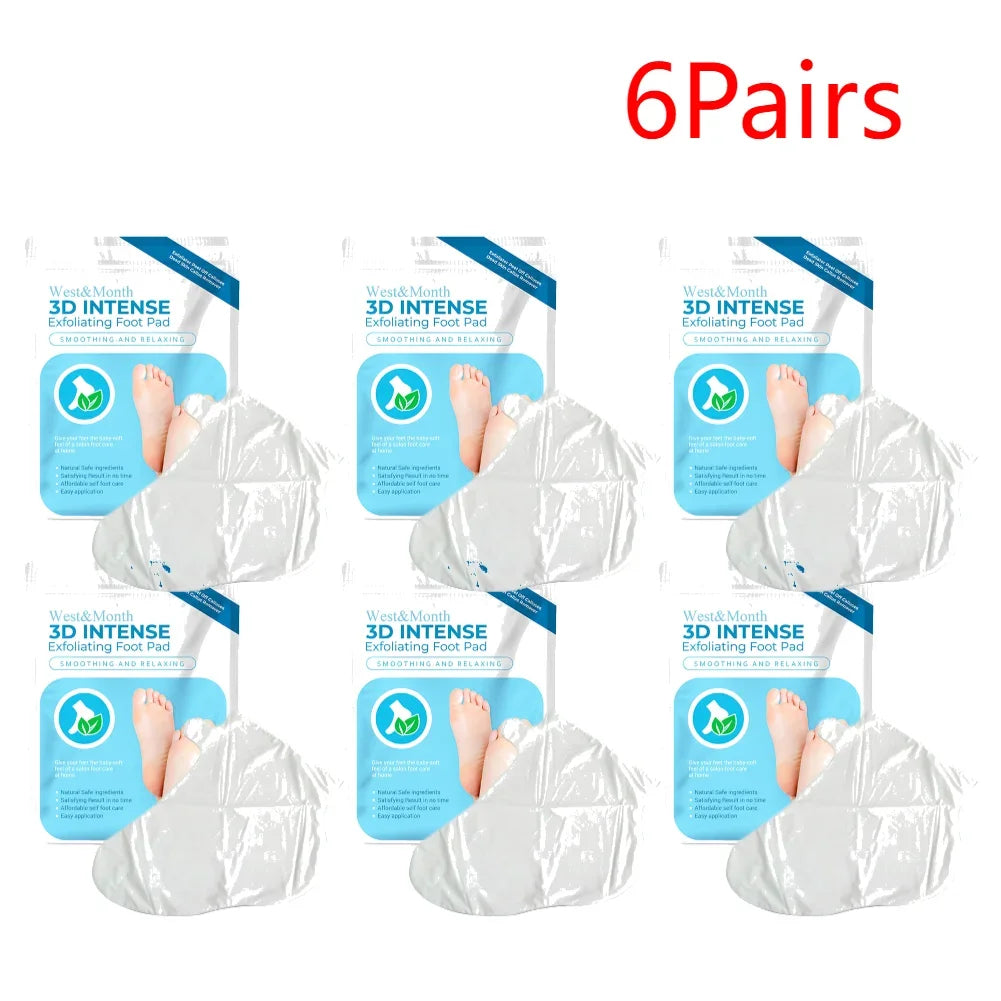 1-10 Pairs Exfoliating Callus Booties Feet Care Foot Mask Sheet Pack Nourish Smooth Moisturizing Foot Spa Skin Care for Feet