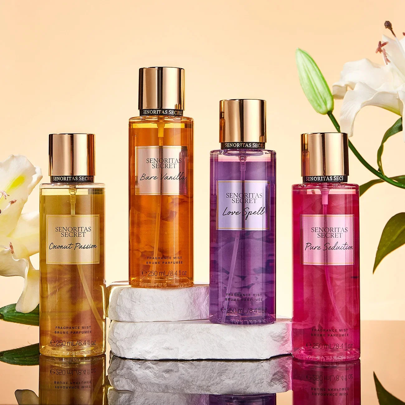 Thai Flower Fruit Perfume Vanilla Fragrance for Women Long-lasting Date Scent Good Girl Parfume Body Spray Floral Mist 250ml