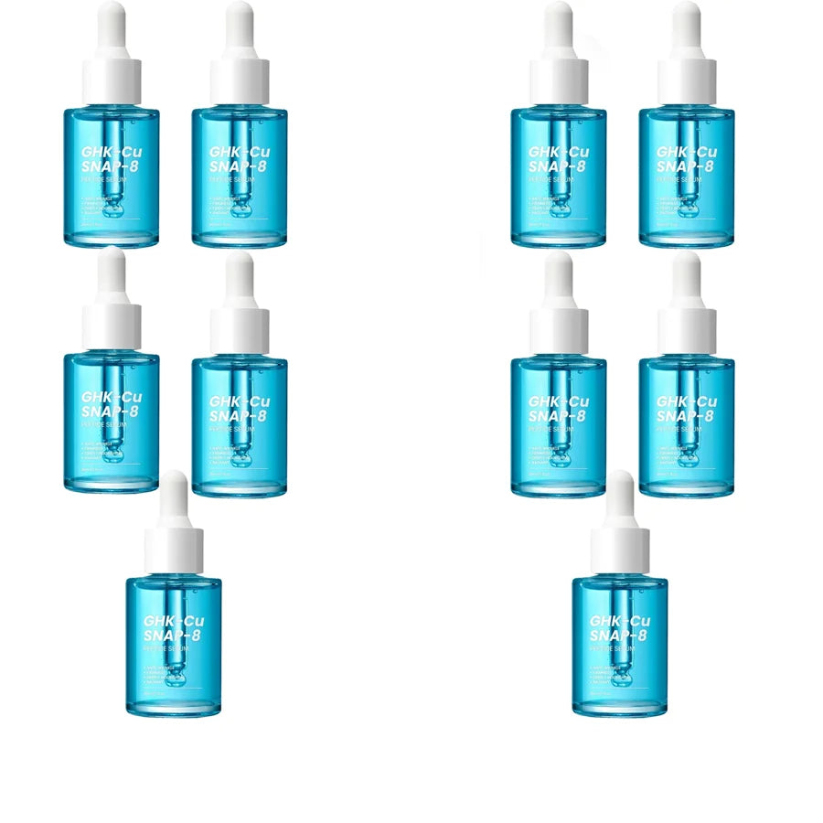 GHK-Cu Copper Peptide SNAP-8 Face Serum Anti Aging Wrinkle Lifting Firming Collagen Boost Hydrating Facial Essence