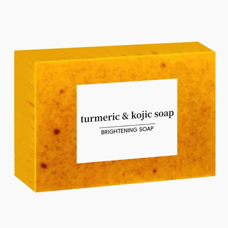 1/2/3Pcs  Turmeric Hand Made Soap, Lemon Kojic Acid Soap, Shower and Facial Soap Body Care