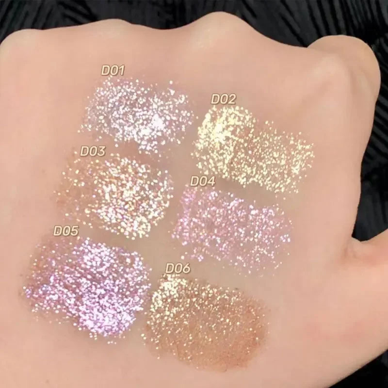 Glittering Highlighter Stick With Diamond Like Feel Silky And Good Ductility Face Brightening Three Dimensional Eye Shadow Pen