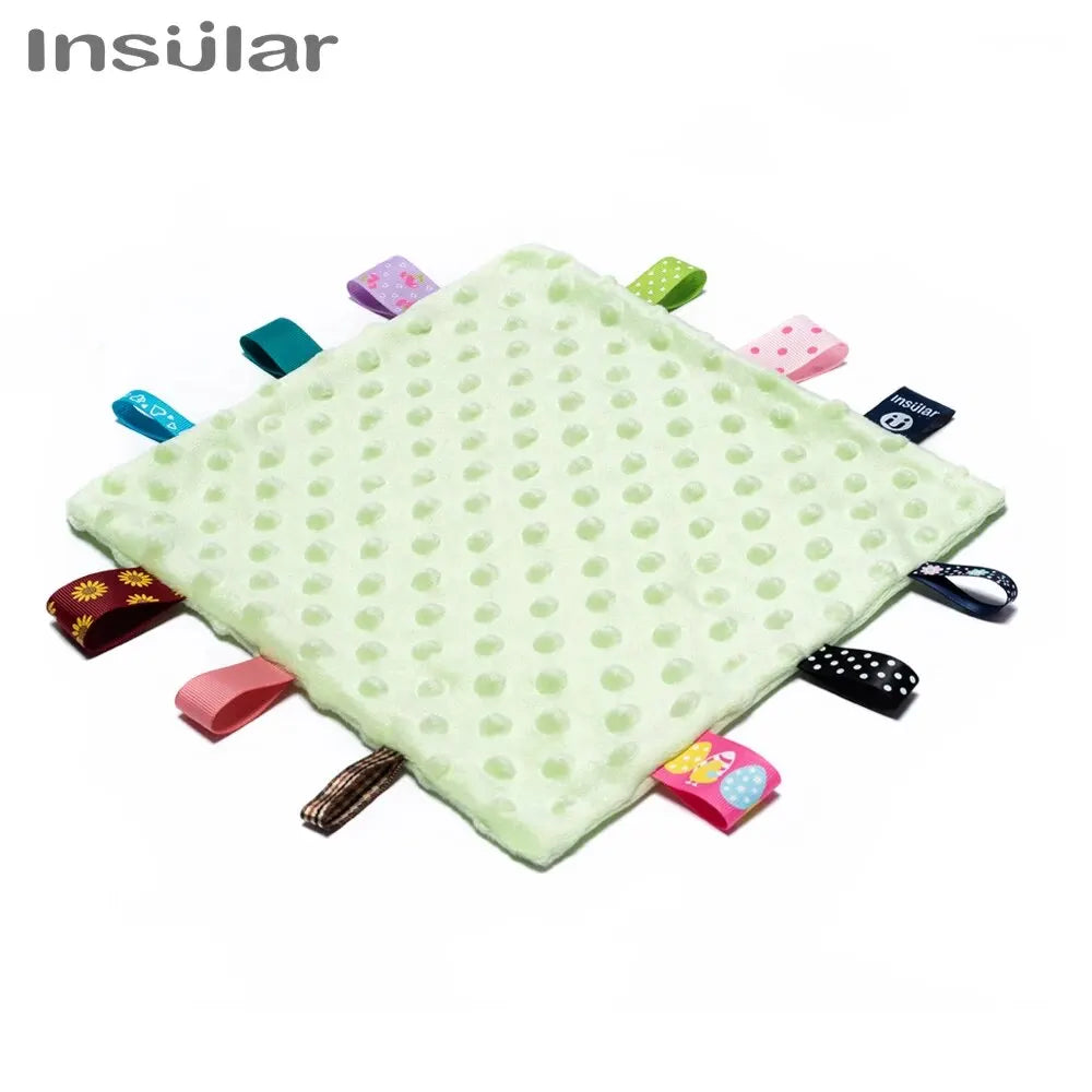 25*25cm Baby Soothe Appease Towel High Quality Soft Baby Calm Wipes Baby Towel Blanket Cute Cartoon Plush Toys For Baby