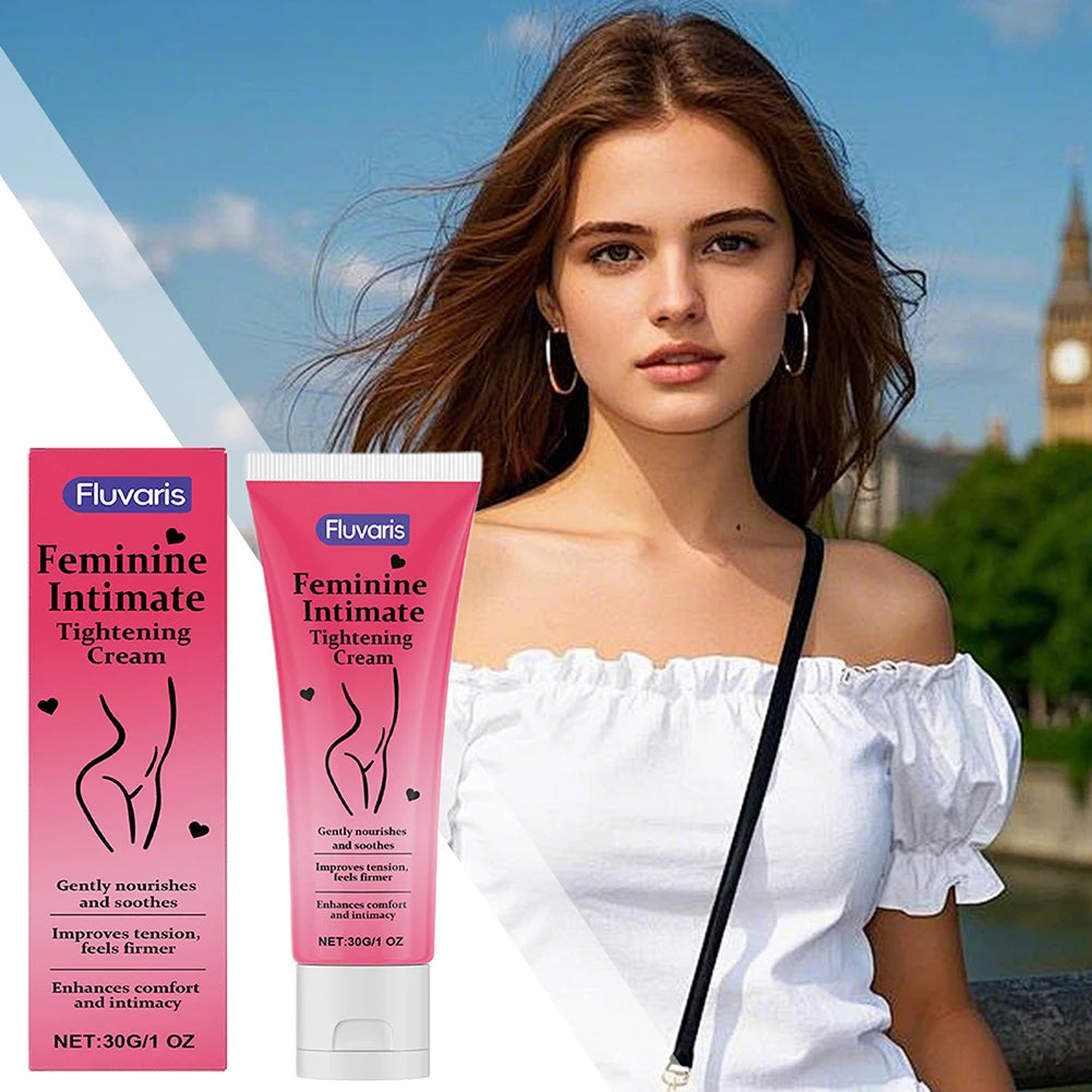Feminines Intimate Tightening Cream Natural Ingredients Gentle On Skin Restores Skin Elasticity Non-Greasy Feel For Body Care