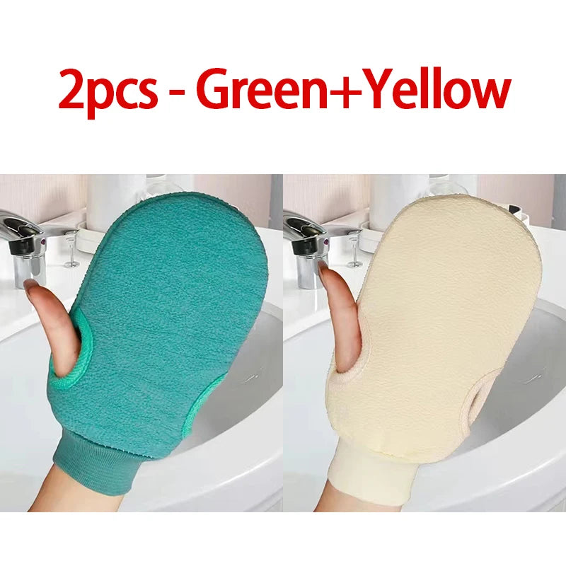 Shower Exfoliating Gloves Peeling Mitten Bath Towel Northeast Dead Skin Scrubber Body Peeling Korean Pad Exfoliating Glove Scrub