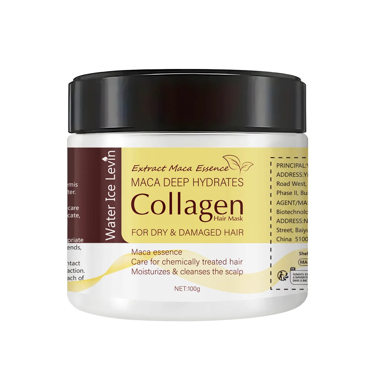 Magic Hair Mask, Contains Collagen and Keratin - Deeply Nourishes Hair with Coconut Oil - Intensely Moisturizes and Hydrates - Repairs Fine, Thin, Fragile, Dry, and Damaged Hair