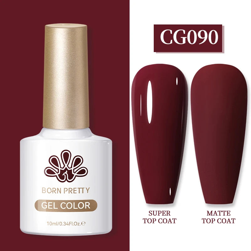 BORN PRETTY 10ML Nail Gel Polish Soak Off UV LED Semi Permanent Nail Salon Home Design French Nails Manicure Gel Nails