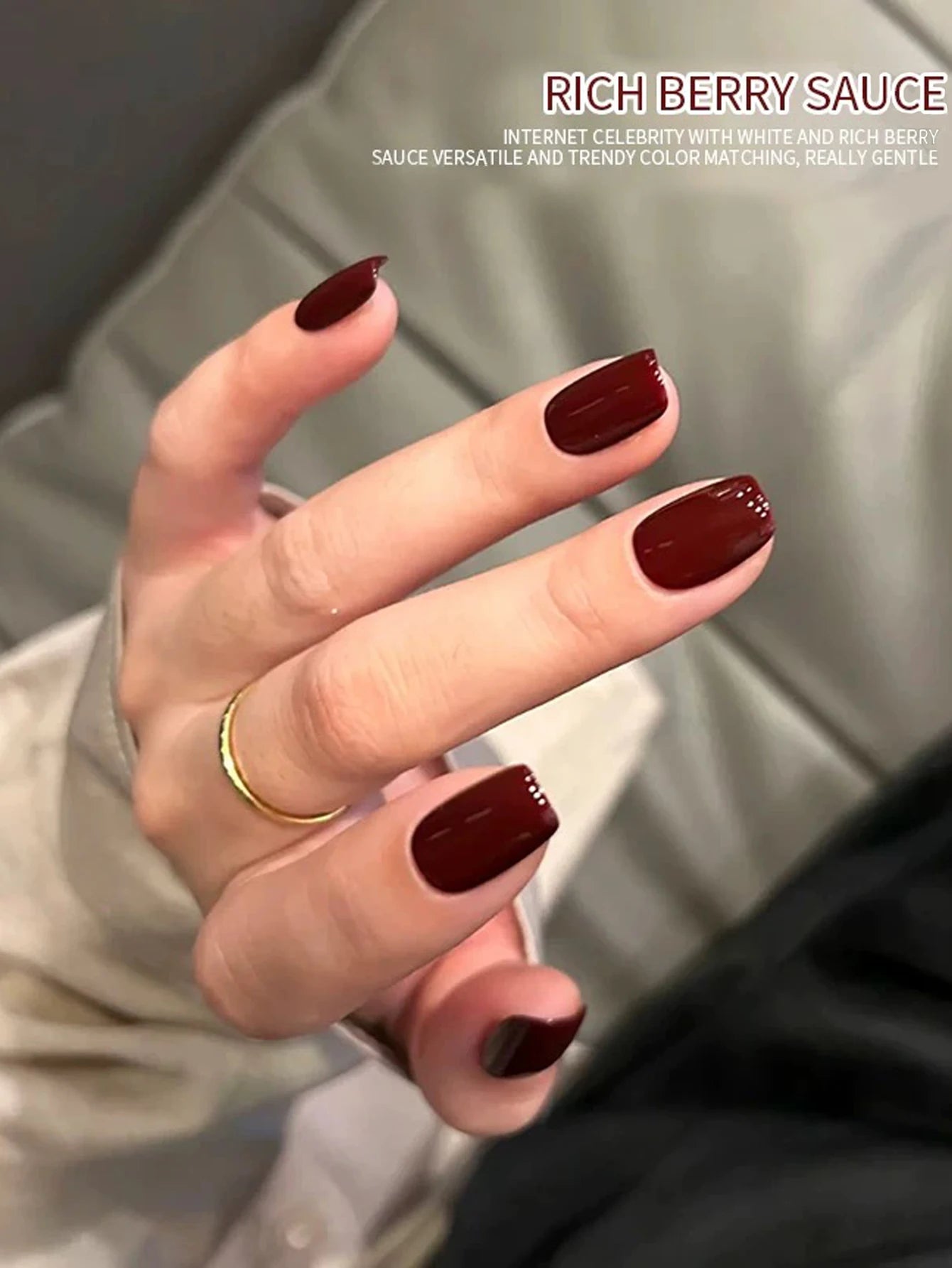 MN 1-12pcs 12ML Winter Popular Gel Nail Polish 2026 Whitening Dark Brown Wine Red Nails Nail Salon Red Nails Valentine Day Nails
