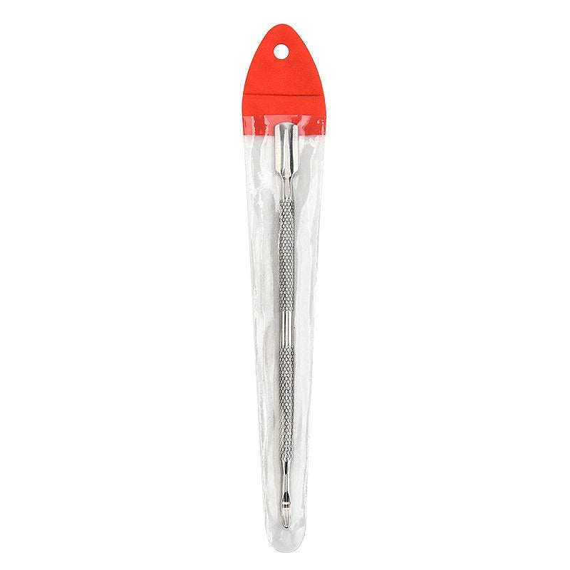 Double-ended Stainless Steel Cuticle Pusher Dead Skin Push Remover For Pedicure Manicure Nail Art Cleaner Care Tool Factory Sale