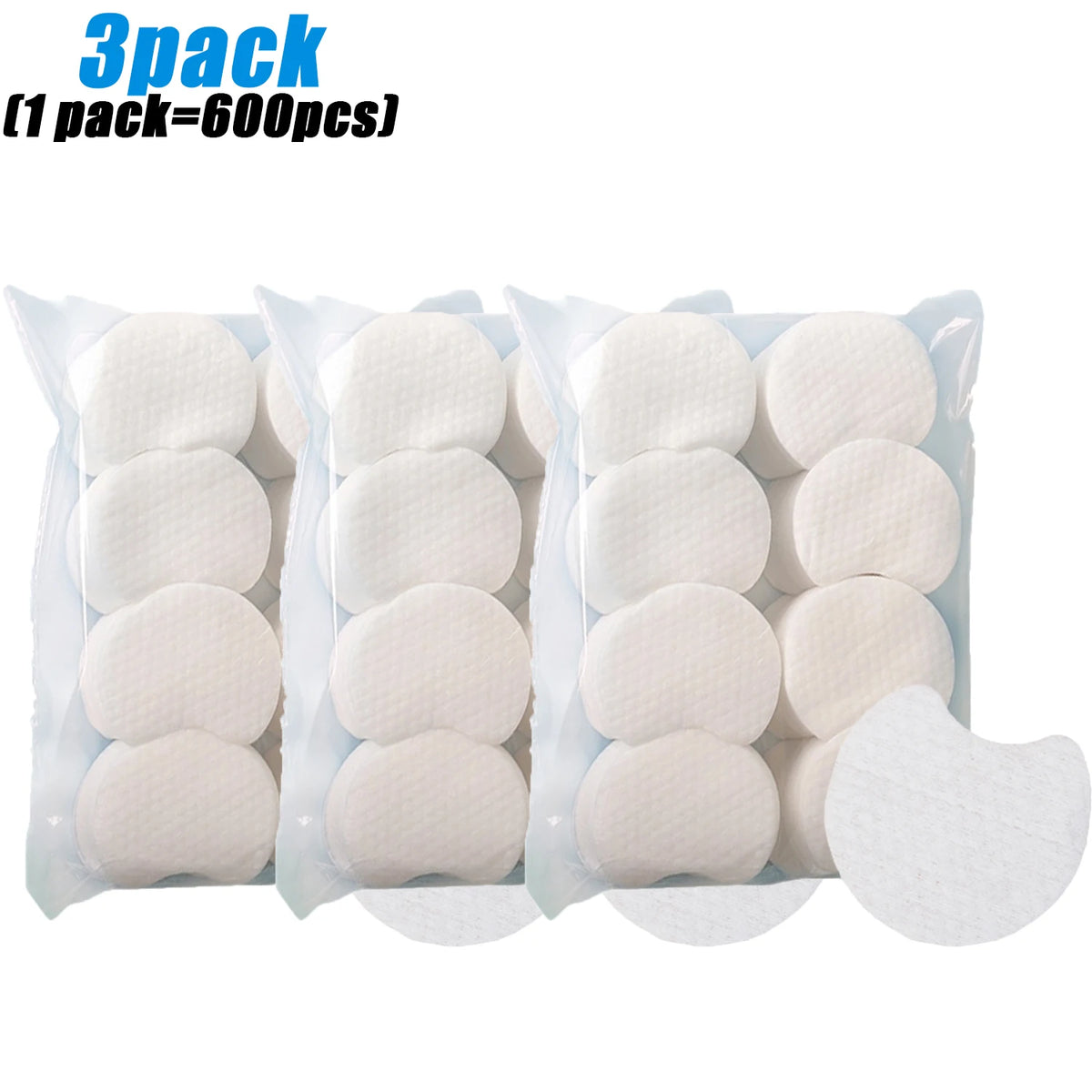 300/1800pcs Missing Corner Pearl Pattern Makeup Remover Cotton Face Premium Cotton Paddings Daily Facial Cosmetic Cleansing