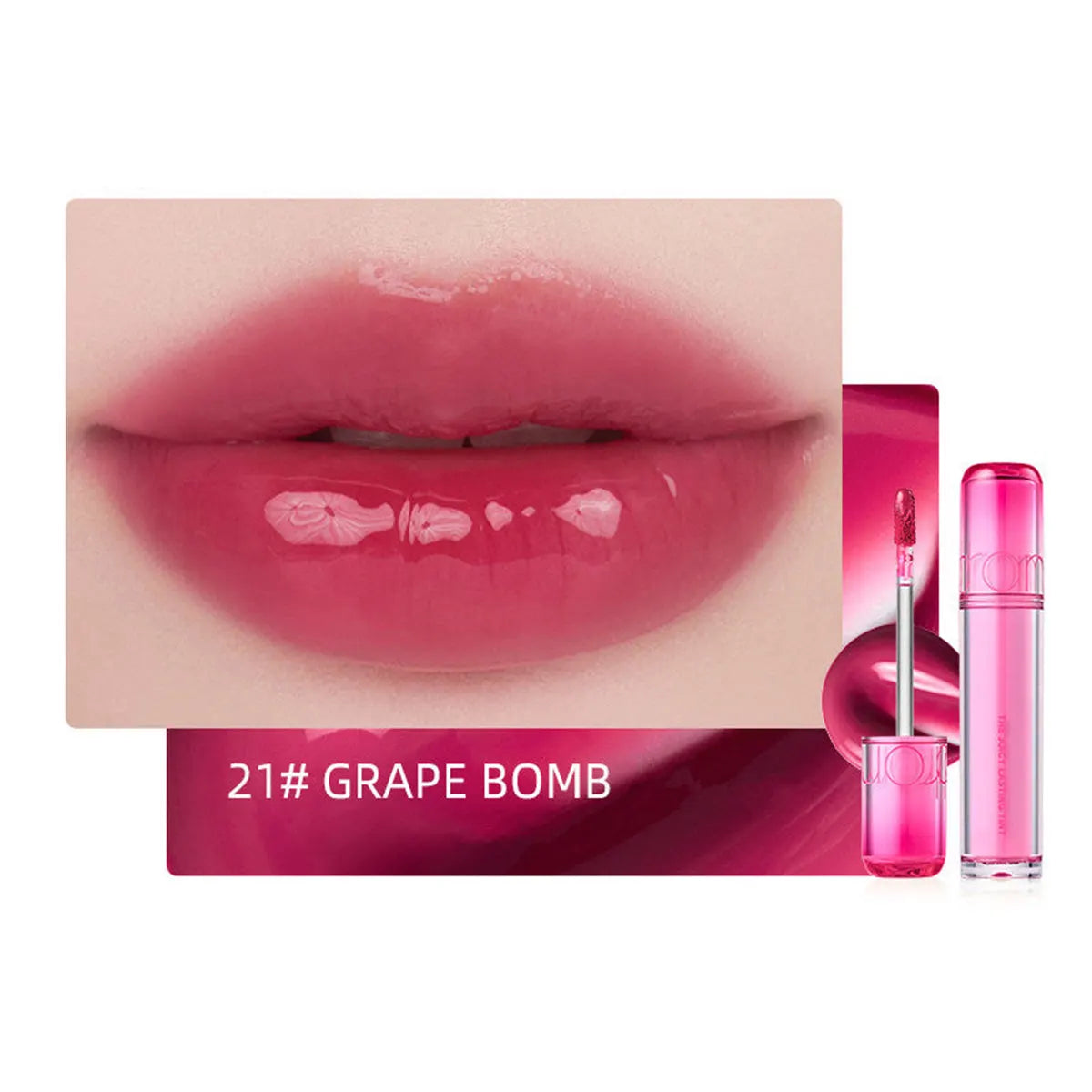 rom&nd THE JUICY LASTING TINT-12 Shades,Lightweight Hydrating,Lip Stain,Lip Glosses,Luxury Makeup,Korean Cosmetic,Korean Makeup