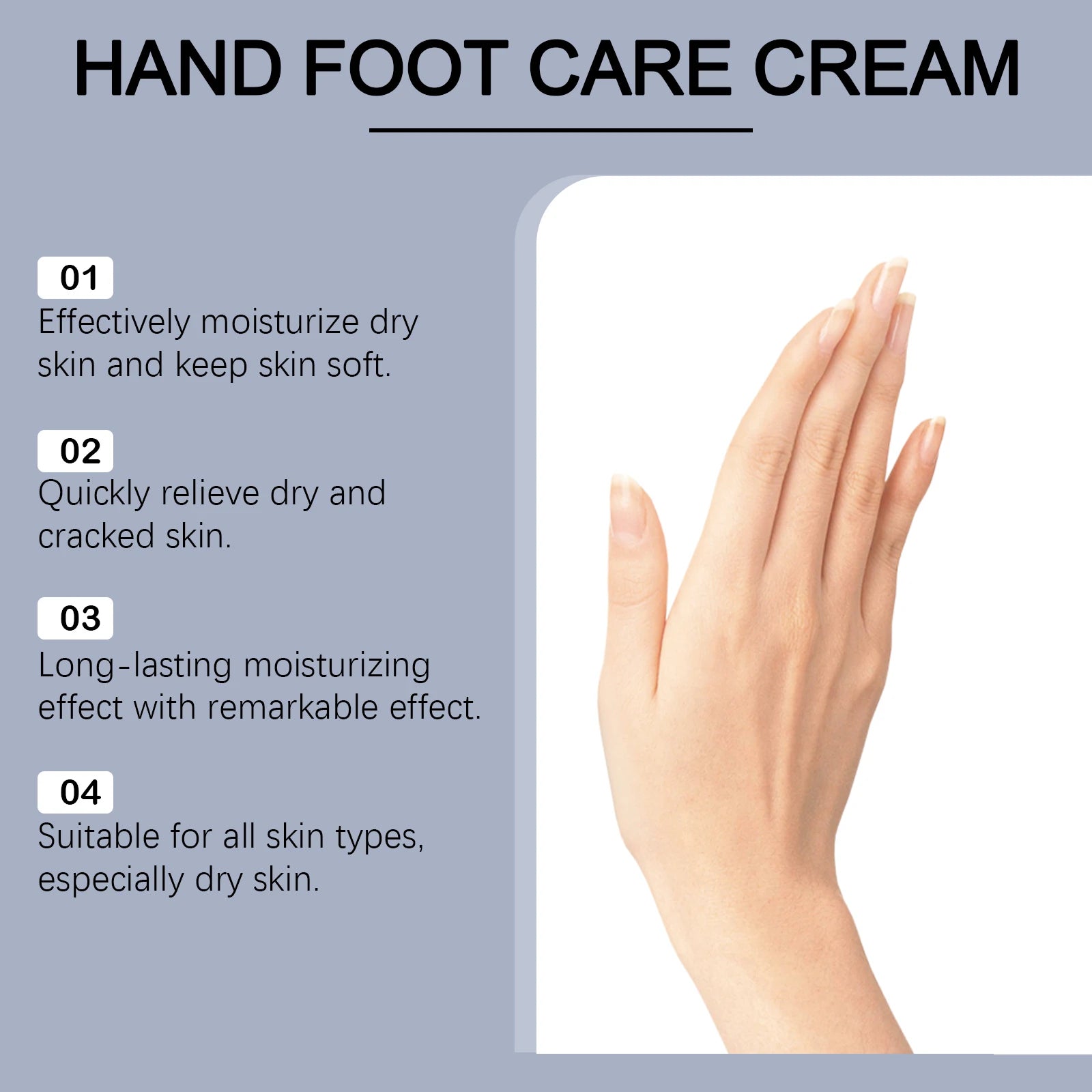 42% Urea Foot Cream + 2% Salicylic Acid Intensive Hydrating Foot And Hand Care Moisturizing Foot Cream And Hand Cream