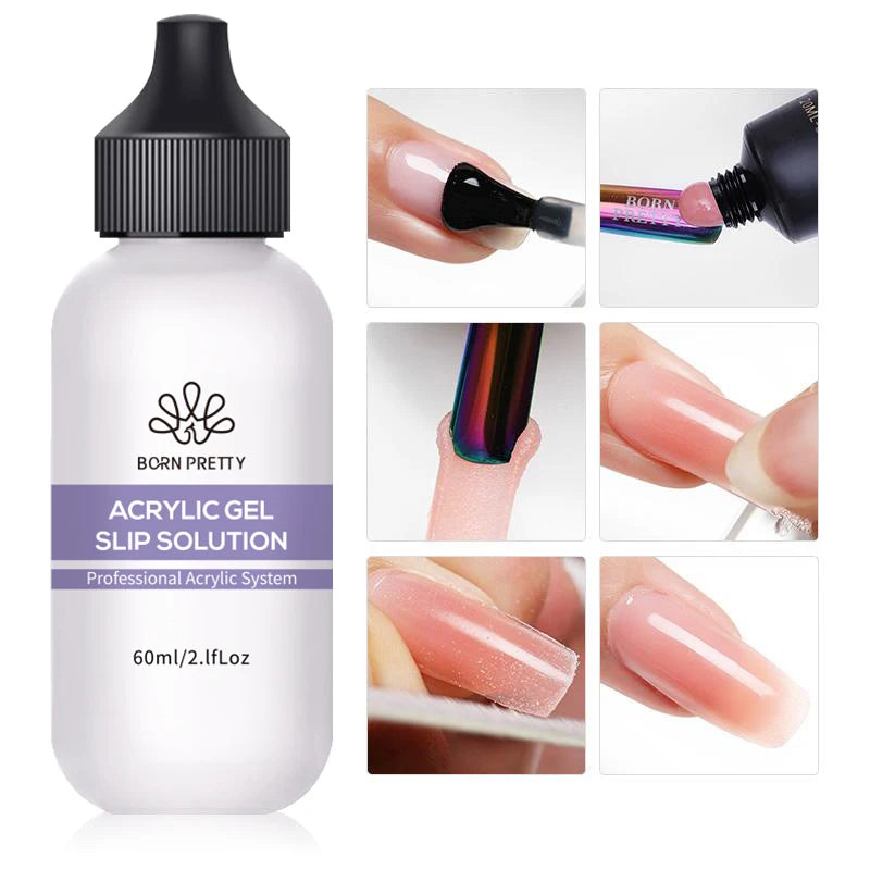 BORN PRETTY 30ml Nail Extension Gel Glitter Soak Off Nail Acrylic Crystal Building UV Gel for Nails Quick Extension Manicure