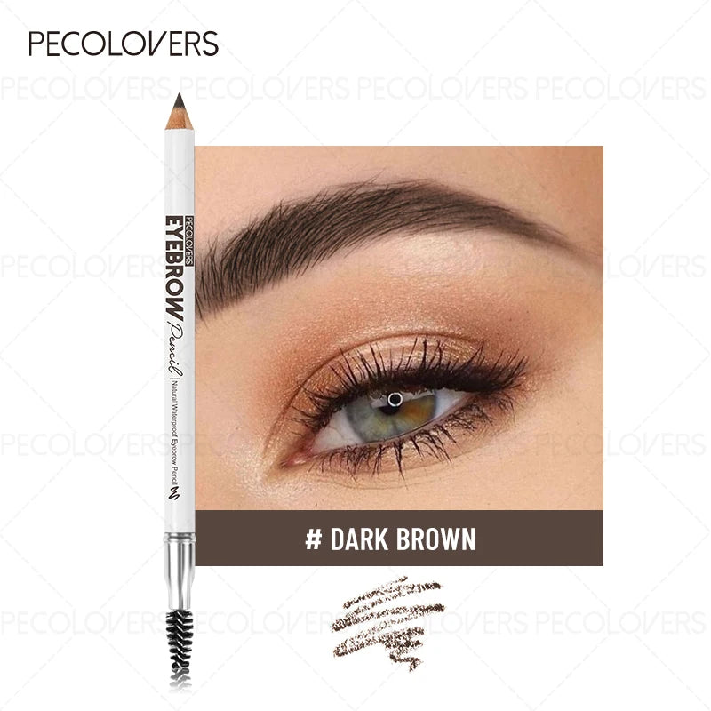 1PC 3-Color Waterproof Eyebrow Pencil - Long-Lasting Brow Dye Tint Pen, Brow Makeup Cosmetics