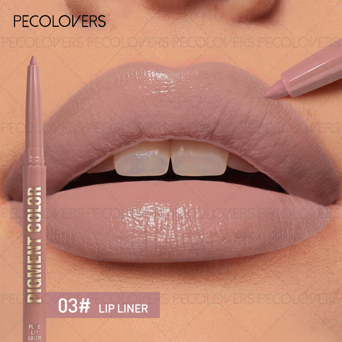 1 Pcs Matte Lip Liner Pen, Used As Lip Liner and Lipstick, Oblique Mouth Design Suitable for All Lip Types, Perfect Gifts