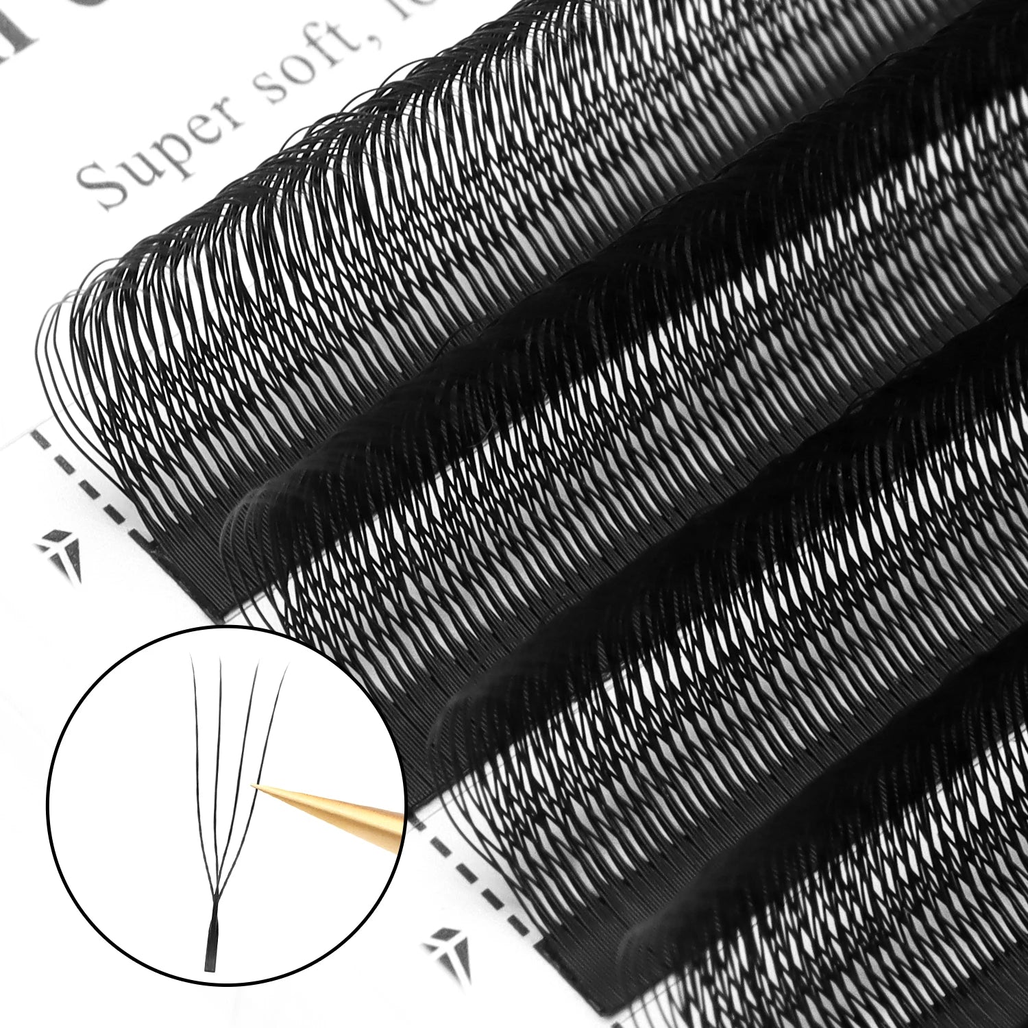 XIUSUZAKI  U-Shaped YY 3D 4D 5D Eyelash Extensions New Style U 2D YY Lashes Extension Mink Premade Volume Fans False Eyelashes