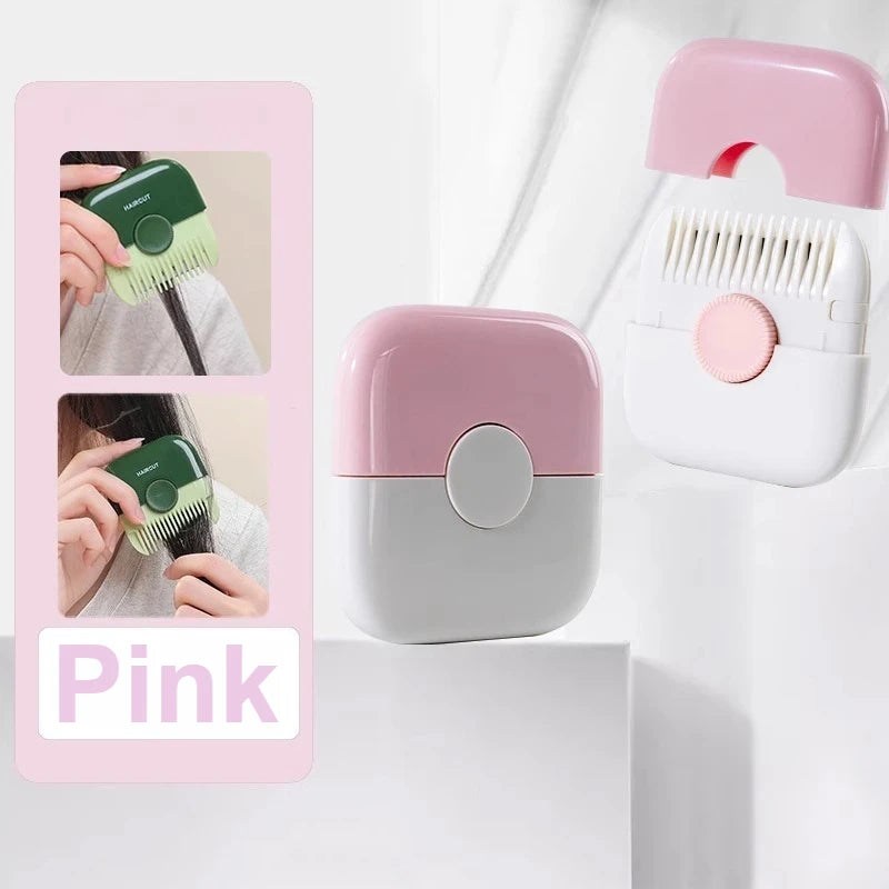 2 in 1 Baby Hair Cutting and Hairdressing Comb Manual Hair Trimmer for Baby Adult Double Edge Hair Razor Comb Portable Combs