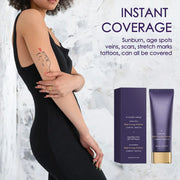 Waterproof Body Foundation 103ml - Neutral/Warm/Deep/Golden Shades. Full Coverage Dark Spot Concealer for Face, Arms & Legs.
