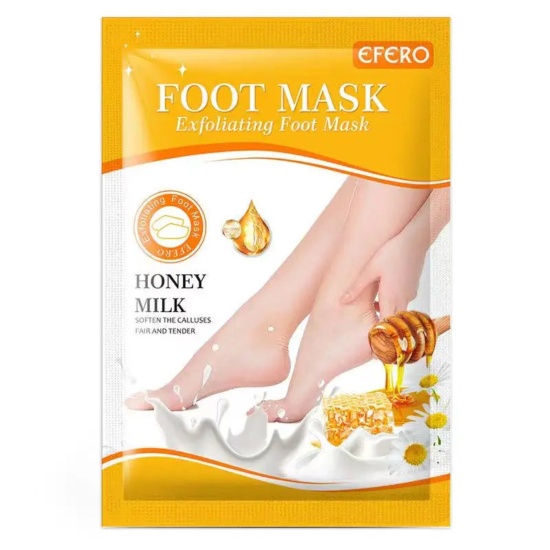 1 Pag=1 Pair Honey Foot Mask For Remove Dead Skin Calluses Exfoliating Foot Mask Feet Cream Whitening Foot Spa Skin Care Tool