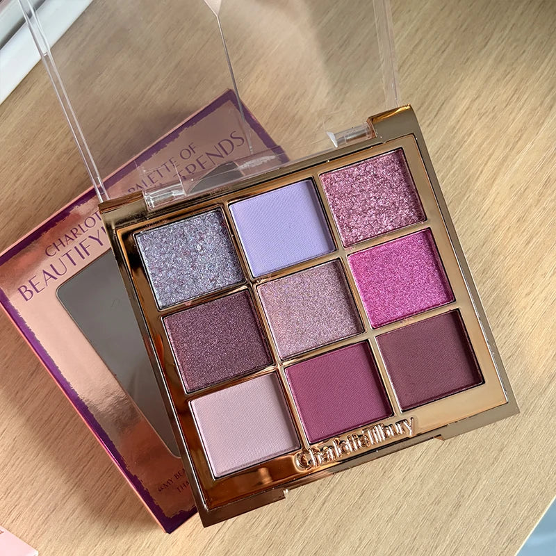 2026 CT Lip Gloss Collagen Lipstick Hydrating Soft Fluffy Head Blush Highlighter Concealer Eyeshadow Palette Fine Powder Texture