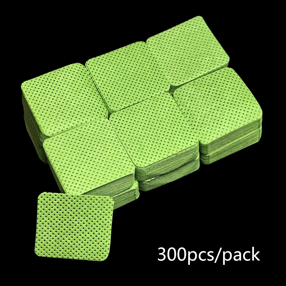 Lint Free Nail Wipes 300/200/100pcs Nail Supplies Nail Polish Remover Wipes Absorbent Soft Removal Tool for Nail Art