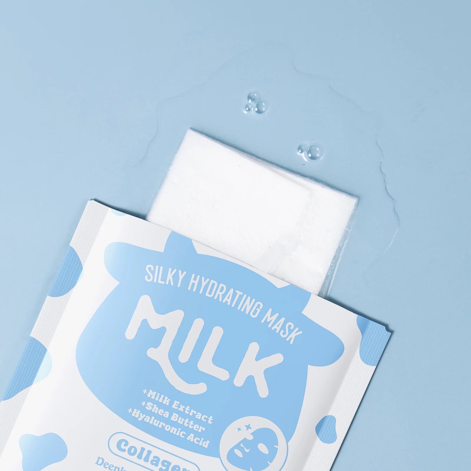 Milk Facial Sheet Mask 25g Hydrating Moisturizing Face Mask For Dry Sensitive Skin Daily Deep Nourish Essence Mask With Natural