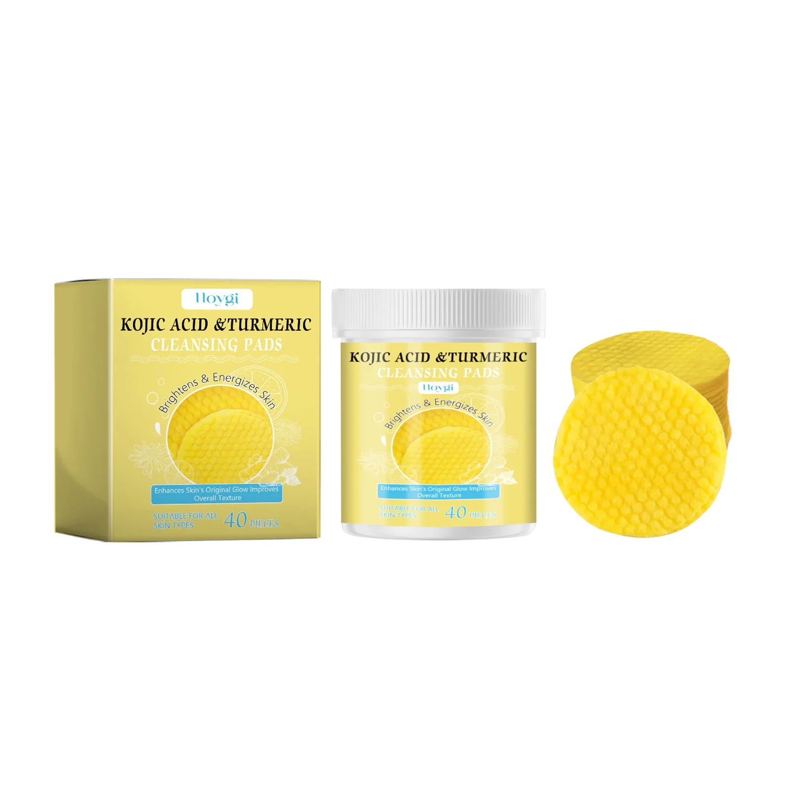 Turmeric Cleanser Oil Control Dark Spot Removal Anti Acne Deep Cleansing Shrink Pore Brightening Moisturizing Vitamin C Cream