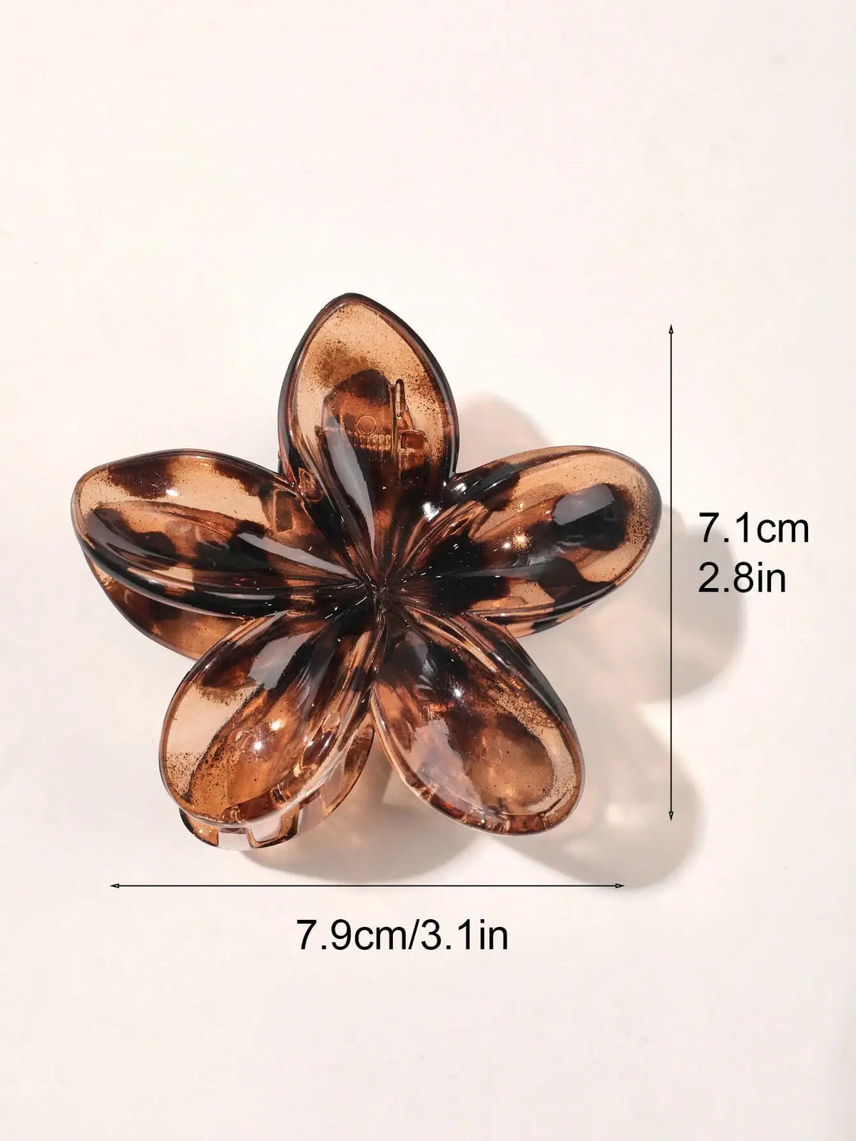 1/3Pcs Bohemian Leopard Flower Hair Claw Clips for Women Girls Autumn Winter Fashion Ponytail Hairpins Barrette Hair Accessories