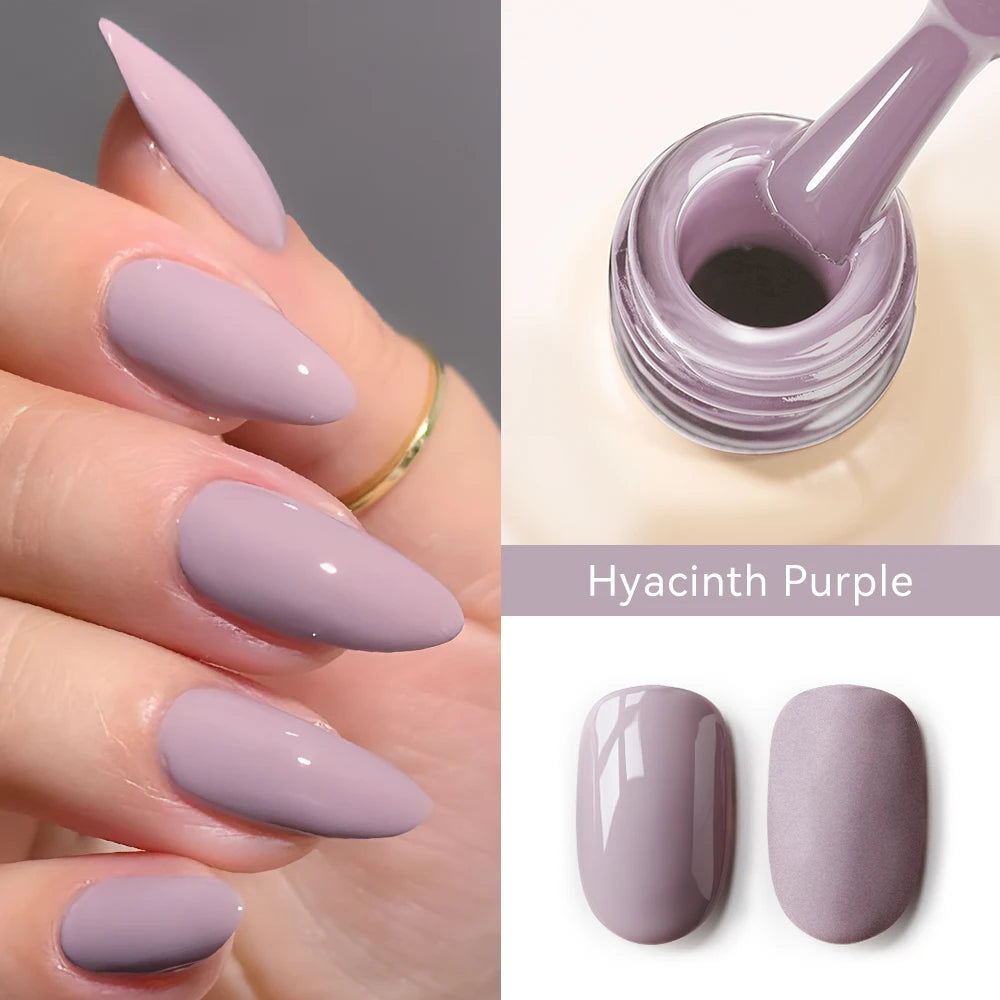 MAYCHAO Cherry Red Gel Nail Polish 12ml Glossy Semi Permanent Soak Off UV LED Frosted Gel Nails Base Painting Varnish