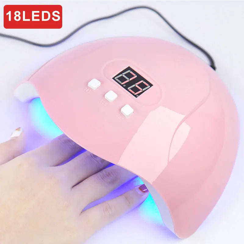 Professional UV LED Lamp for Nails Gel Drying Machine Nail Home Use Light UV Dry Gel Varnish USB Manicure Dryer Equipment Tools