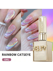 XEIJAYI 15ML Cat Eye Nail Polish Gel Phototherapeutic Gel Soak Off Nail Magnetic Gel Polish Nail Art DlY For Salon At Home