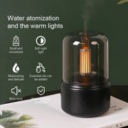 KINSCOTER Home Portable Aroma Diffuser USB Air Humidifier Essential Oil Night Light Cold Mist Maker Sprayer for Gift Bedroom