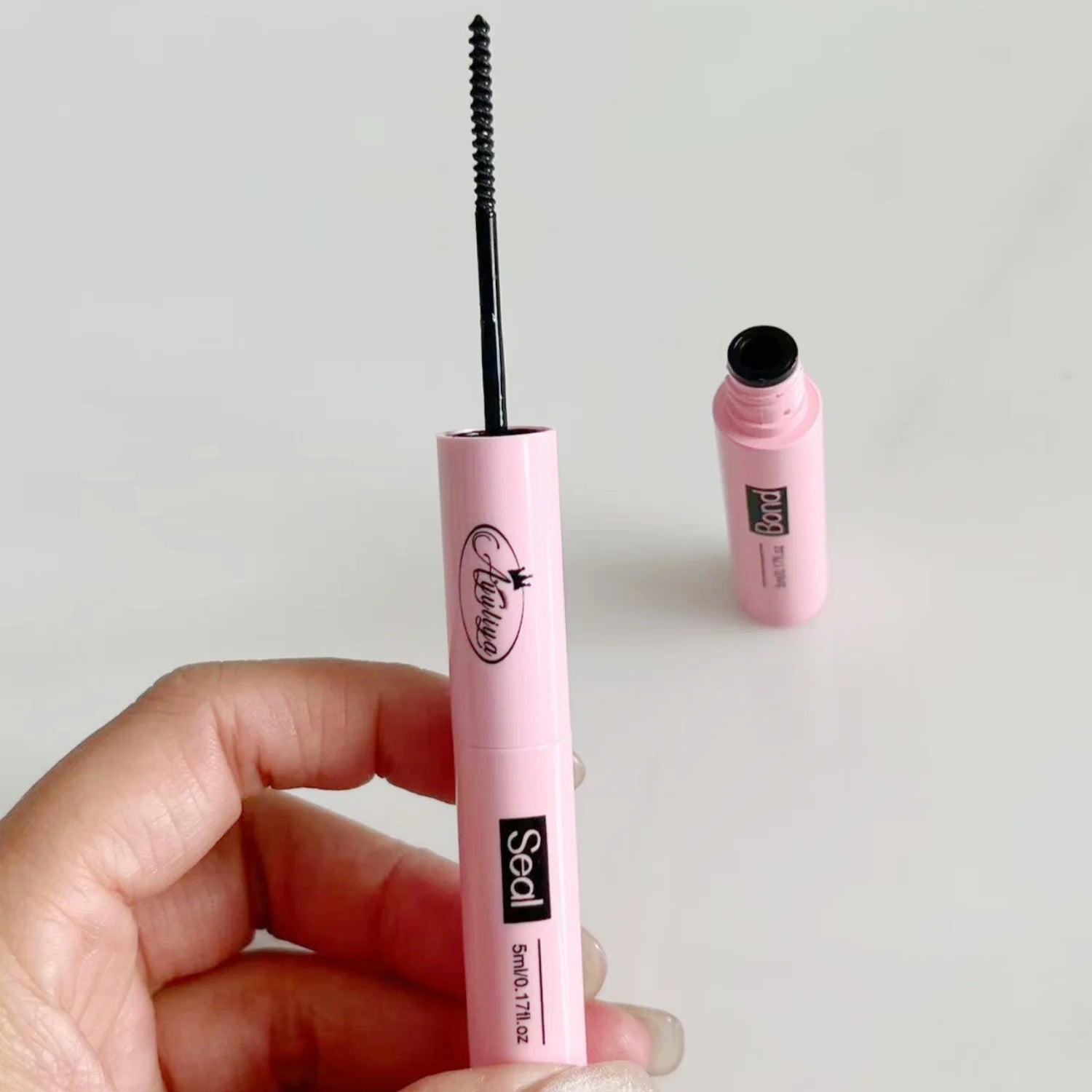 Lash Clusters Kit 100D Eyelash Clusters 3D Effect with Bond Seal Tweezers Brush Thin Band 10-18mm Mixed Natural Wispy 3D Curl Co