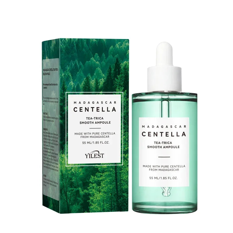 Madagascar Skin Tone Perfector Brightening Ampoule 55ml - Centella & Niacinamide Serum Hydrates, Soothes & Enhances Radiance.