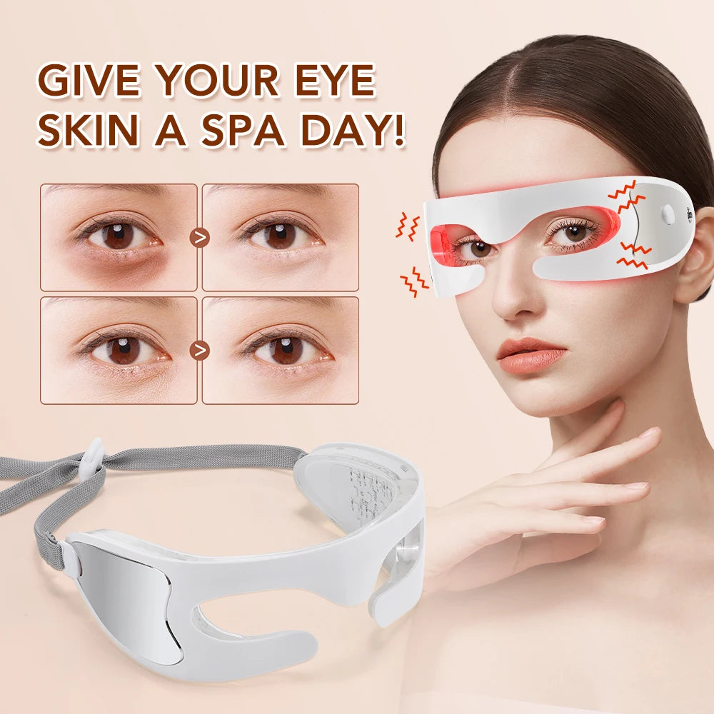 Electric Eye Massager Anti Wrinkle Aging Eye Care Beauty Tool Massage Rechargeable Eye Fatigue Relief Device