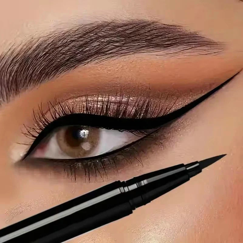 1/2Pcs Black Eyeliner Pencils-Smudge-Proof,  Waterproof Long-Lasting &Beginner-Friendly Smooth High Pigmented Punk Eye Makeup