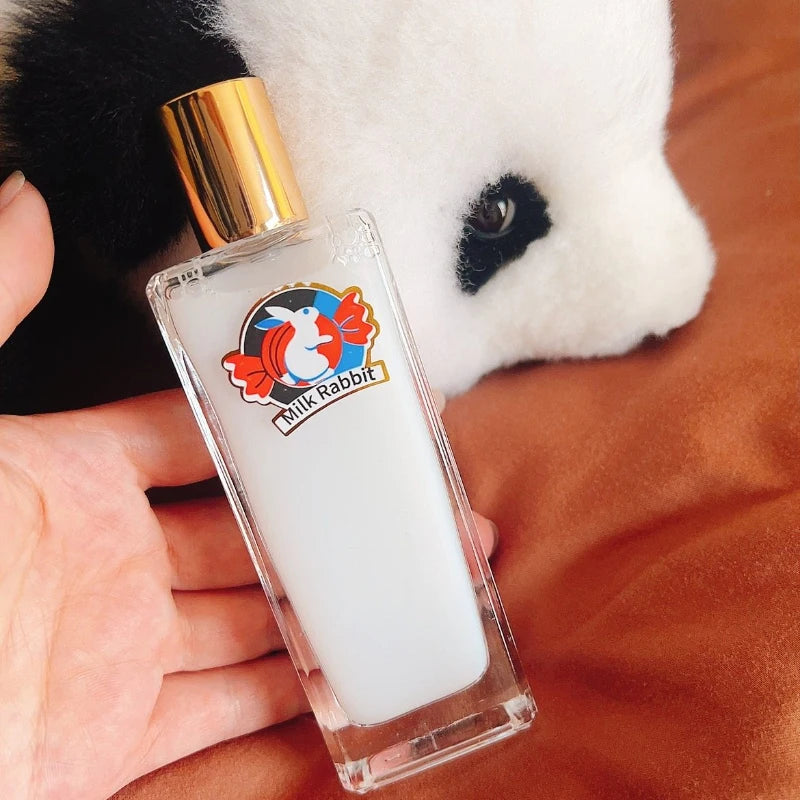 Rich White Rabbit Creamy Candy Perfume Popular Unisex Lasting Sweet Fragrance HighEnd Fresh Natural Coconut Milk Fragrance Spray
