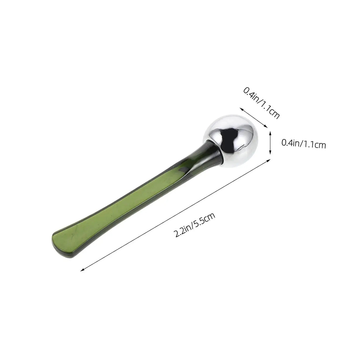 1pc Anti Wrinkle Facial Spoon Gold Alloy Face Thin Skin Care Tool Eye Roller Massage Stick Eye Cream Applicator Cosmetic Spatula