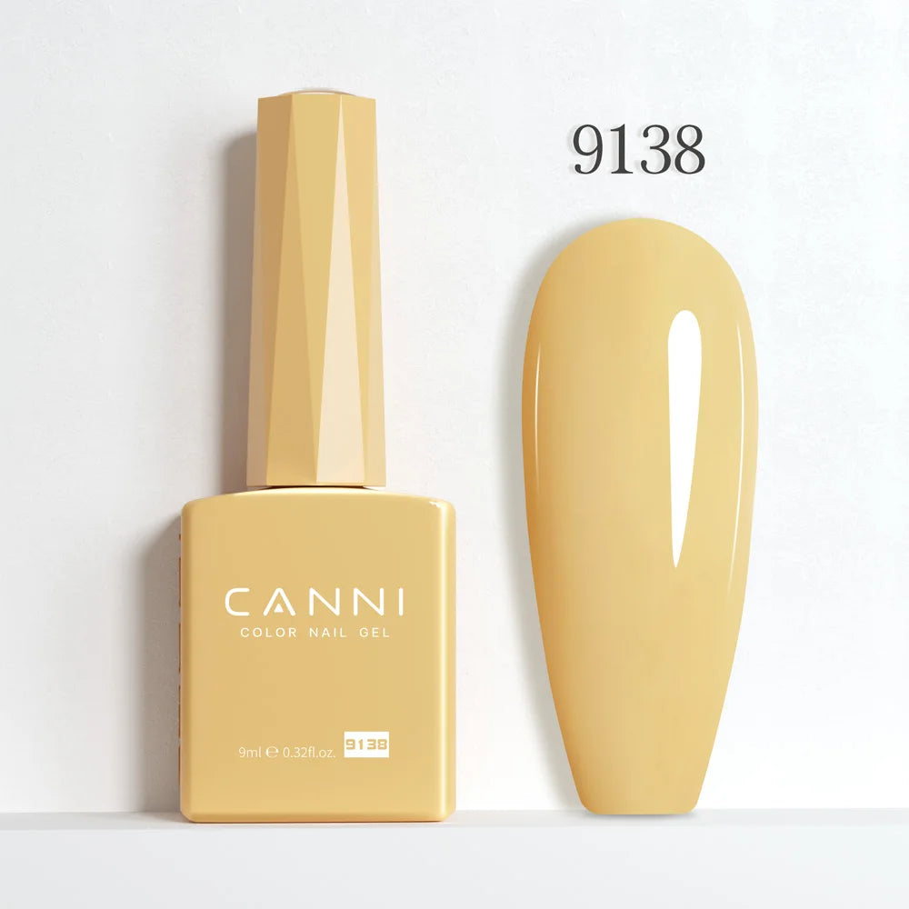 CANNI Nail Gel Polish HEMA FREE TPO FREE Summer Colors Semi Permanent Soak Off UV LED Self-leveling Great Coverage Gel Varnish