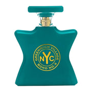 Bond No.9 NYC Greenwich Village EDP Perfume For Unisex Crisp Fresh Herbal Green Leaf Floral Earthy Woody Aroma Long Lasting Matte Turquoise Star Shaped Bottle With Gold Circular Badge Daily Outdoor Summer Travel Present
