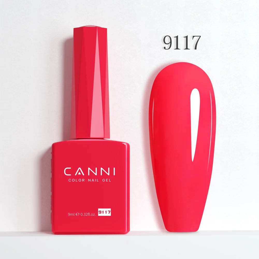 CANNI Nail Gel Polish HEMA FREE TPO FREE Summer Colors Semi Permanent Soak Off UV LED Self-leveling Great Coverage Gel Varnish